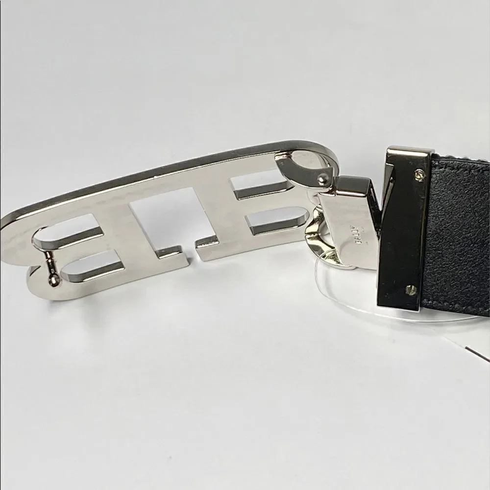 Bally Mirror B Buckle Reversible Belt size 115/46